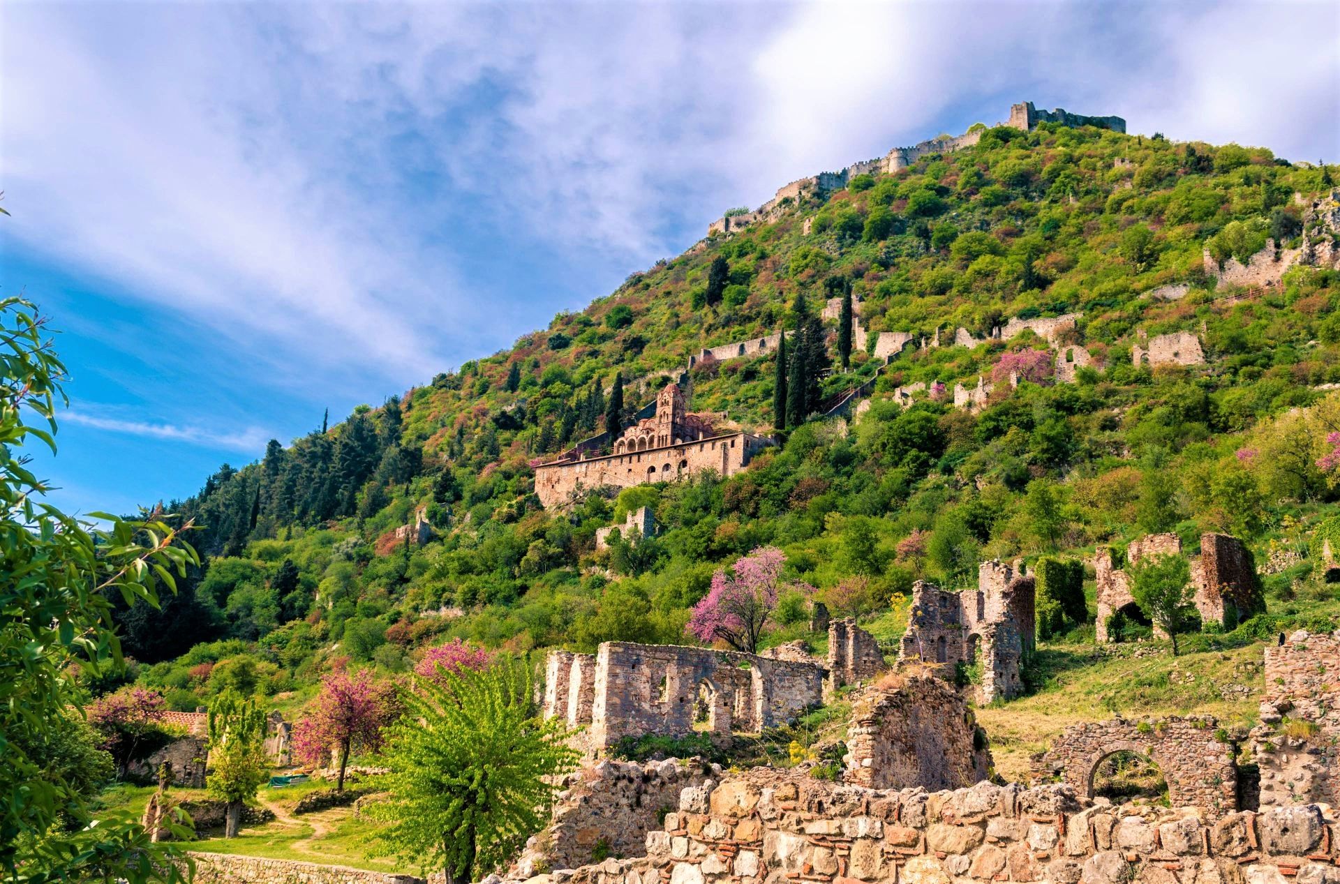 ΑΝΟΙΞΗ ΣΤΟΝ ΜΥΣΤΡΑ ( ΜΝΗΜΕΙΟ  UNESCO )